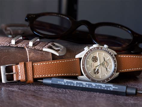 omega swatch leather strap|omega moonswatch straps.